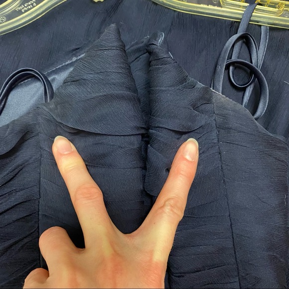 SOLD-Amsale Blue Bridesmaids Dress; Size 8; Style G629C - Picture 12 of 15